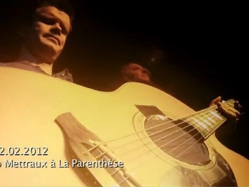 La Caméra en Balade - Concert de Jo Mettraux (02.02.2012)