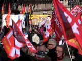 Les syndicats européens rassemblés contre le  