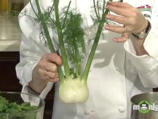 Asparagus, Spinach and Fennel Salad with Citrus Dressing