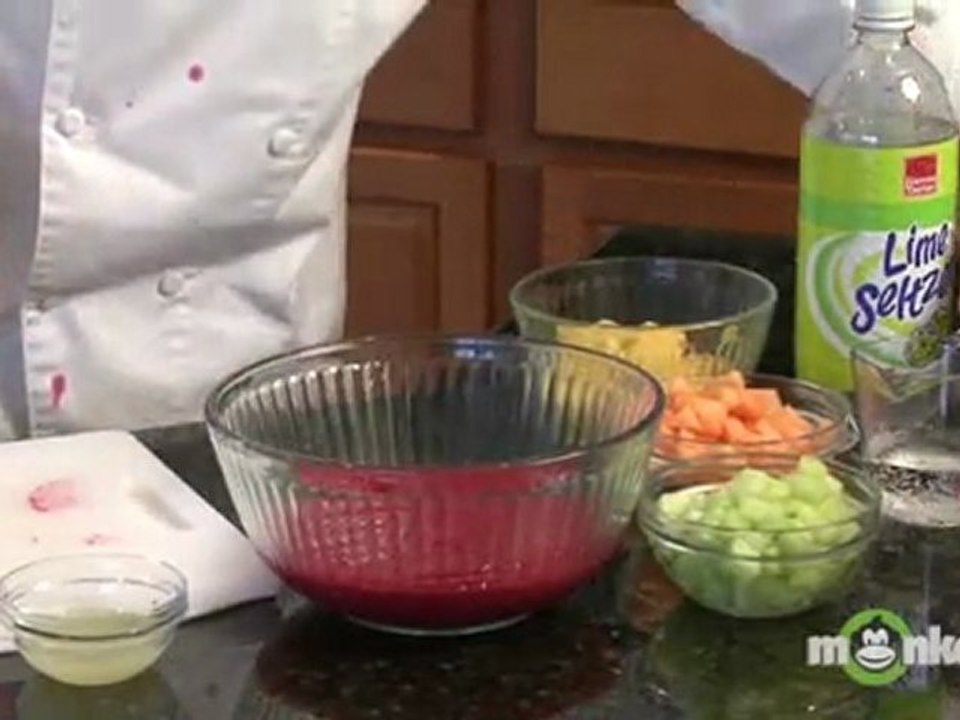 Raspberry Gazpacho
