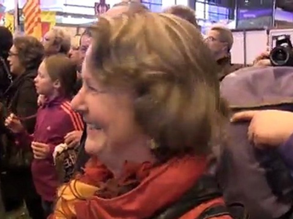 SIA 2012 : micro trot visite melenchon