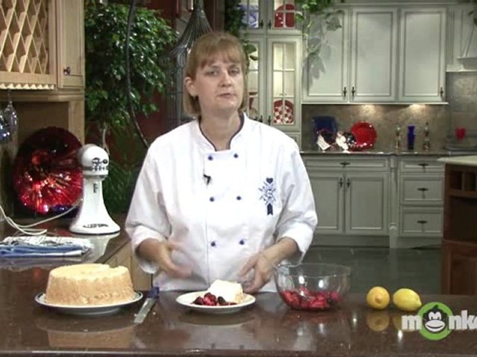How to Bake a No Fat Lemon Angel Food Cake