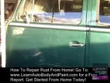 How To Attack Rust Repair On Car