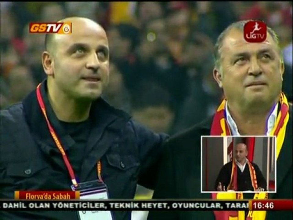 Oğuz Altay ve Rafet Karanfil GSTV'ye Bjk maçındaki koreografinin hikayesini anlattı.