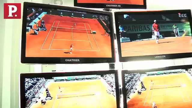 On a testé pour vous : la TV connectée à Roland Garros