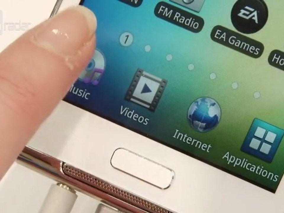 Samsung Galaxy S WiFi Hands-on