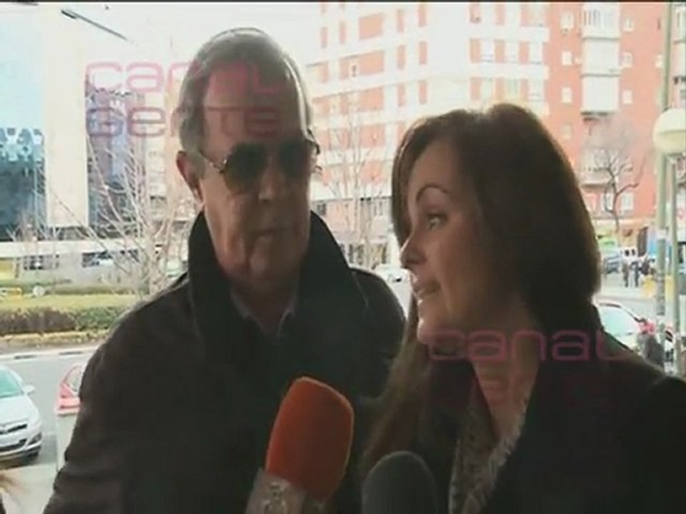 Carmen Morales y Junior recuerdan a Luis Sanz