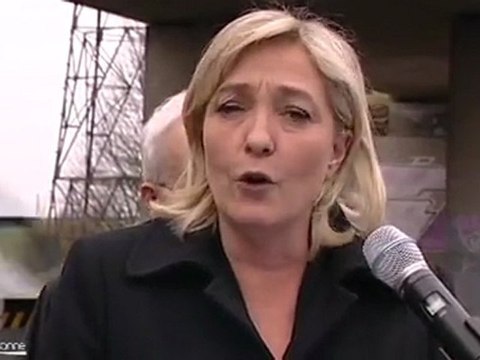 Marine Le Pen veut mettre fin au tout radar (Essonne)