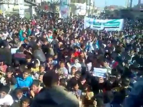 فري برس حماة كرناز مظاهرة صباحية و هتافات رائعة 29 2 2012