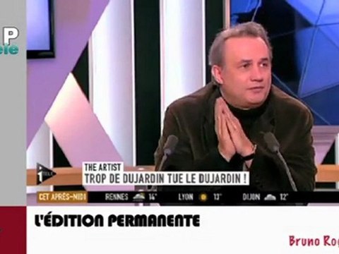 Zapping people du 29/02/12 - Enorme cohue à l'aéroport pour l'arrivée de Jean Dujardin et Bérénice Béjo !