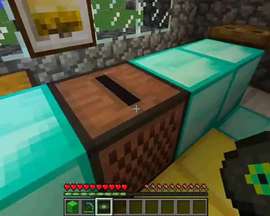 visite de mon château minecraft