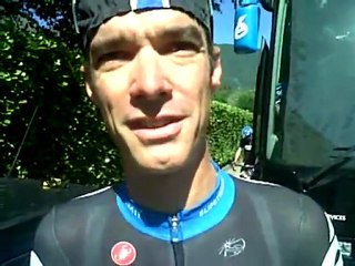 David Millar (Garmin-Cervelo) talks about the final time trial stage of the 2011 Giro d'Italia