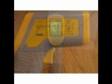 HDE Temperature Gun Infrared Thermometer w_ Laser Sight