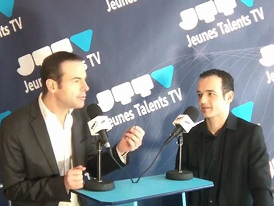 Fabien Olicard sur Jeunes Talents TV - Interview du jeudi 23 février 2012
