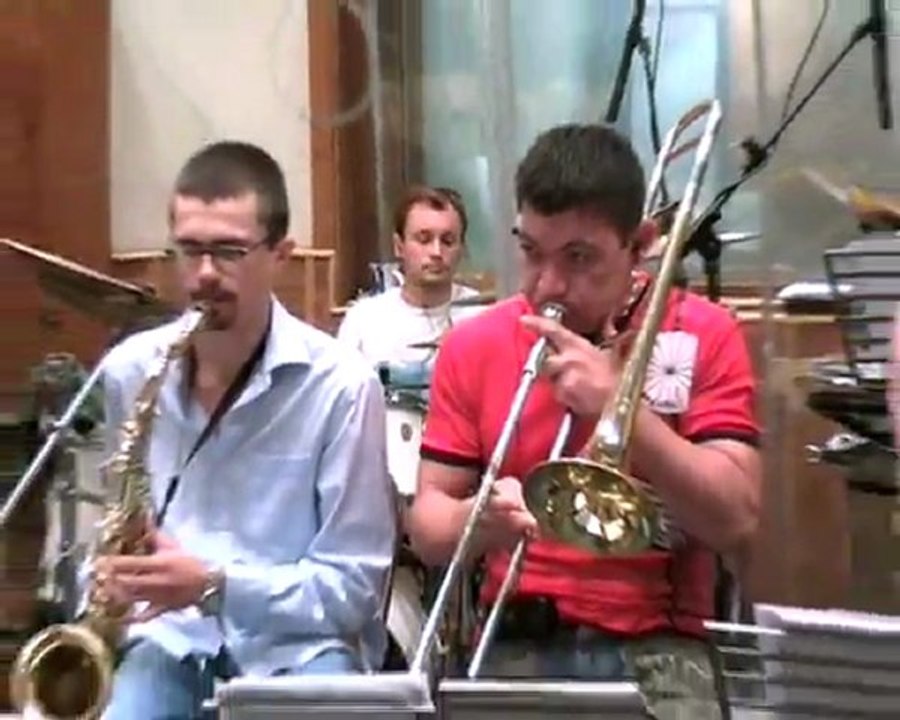 Alex Fokin Radioband - репетиция оркестра