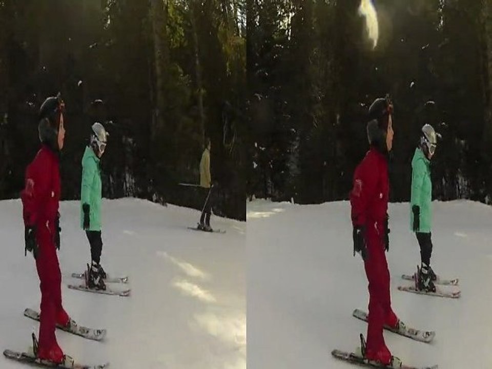 Ski en 3D à Gérardmer