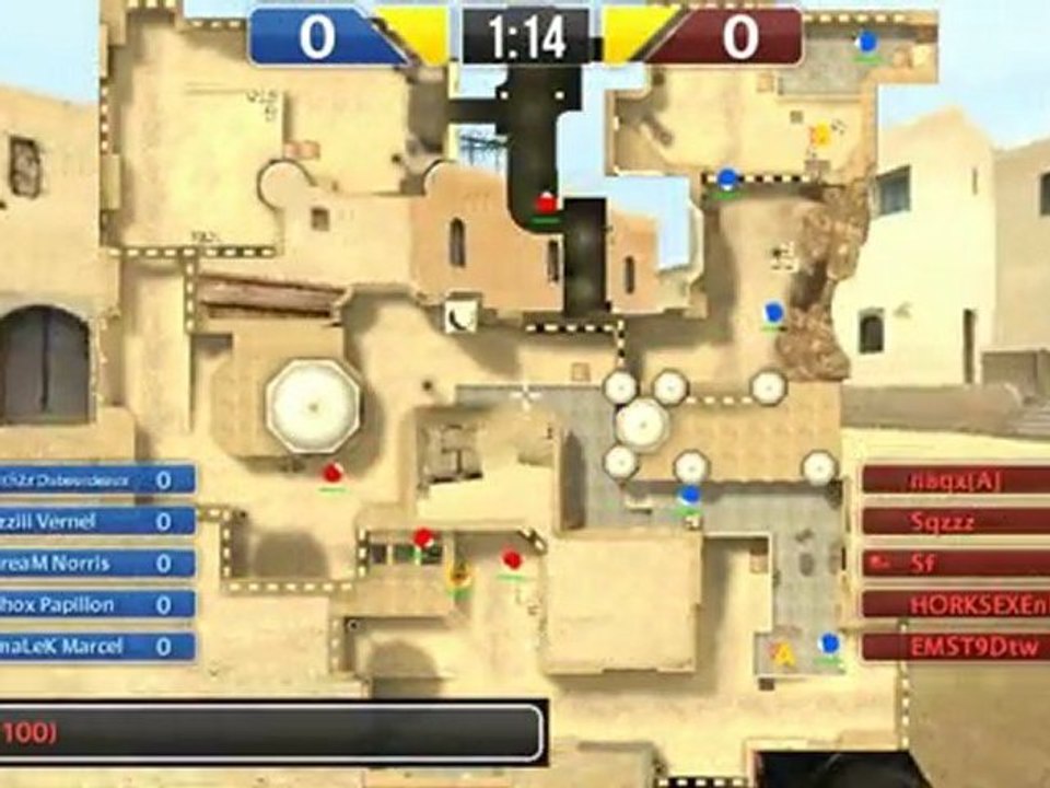 CSS : CEVO, TtDragons VS THEWALL