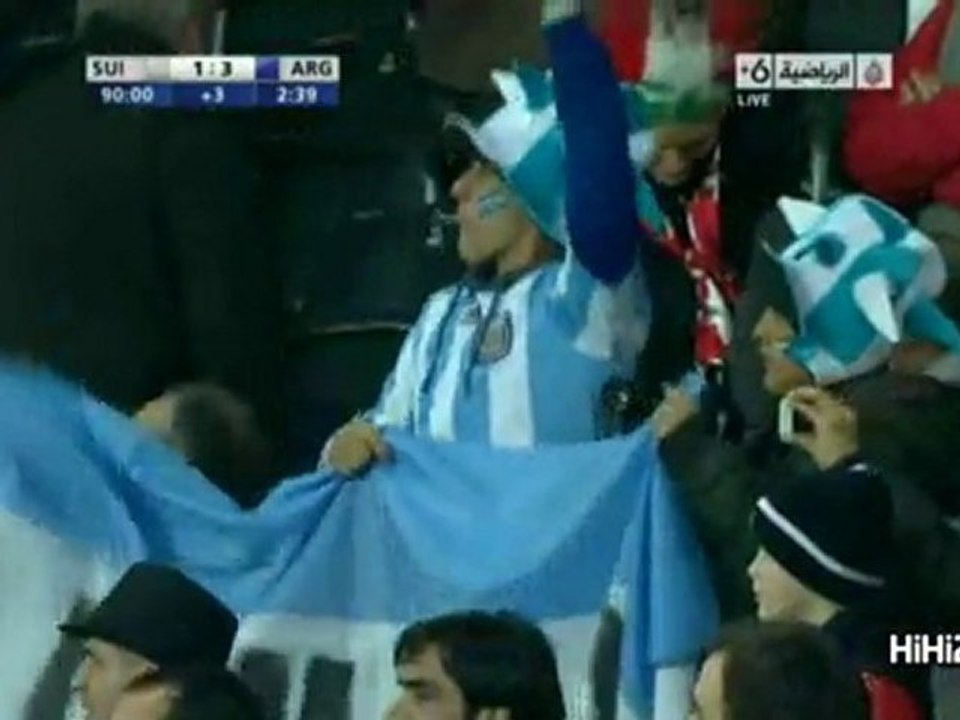 Switzerland 1-3 Argentina