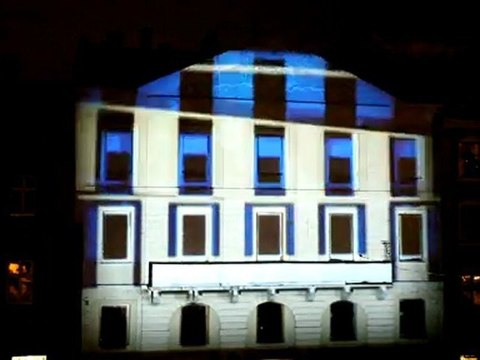 3D шоу во Львове (площадь Рынок) / 3D Show, Lwov, EURO 2012