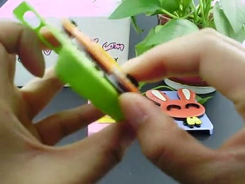 Cute iPhone 4S Hard Case with 3D Bear & Mirror