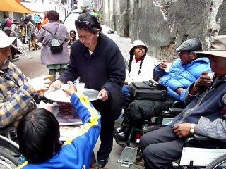 Caminhada pela inclusão