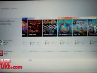 Windows 8 Xbox Live Games Hub