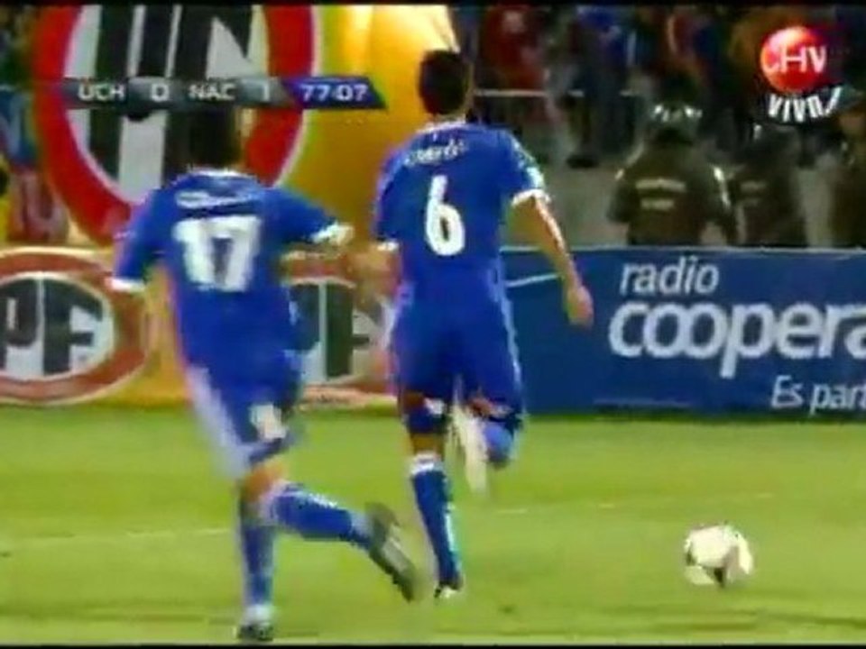 Noche Azul 2012 - U. De Chile 1 Vs 1 Nacional 2012