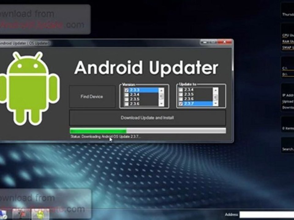 Sony Ericsson Xperia x10 Android Update 2.3.5