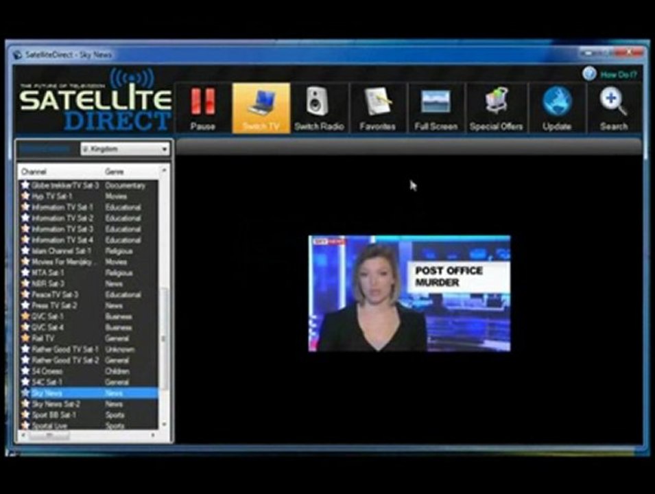 Watch FREE Satellite TV 5000 Channels - Download Satellite Direct TV Free