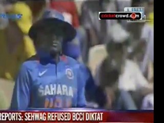 Sehwag injured, rested for Asia Cup
