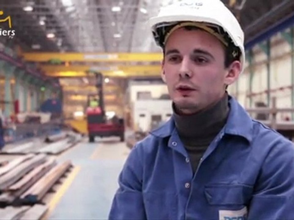 Métier : Charpentier tôlier (DCNS) - le Canal des Métiers
