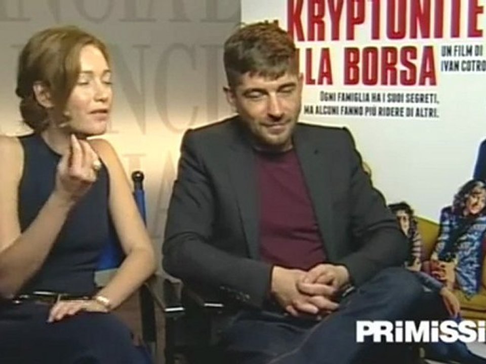 Cristiana Capotondi e Libero De Rienzo di La kryptonite nella borsa - Intervista su Primissima.it