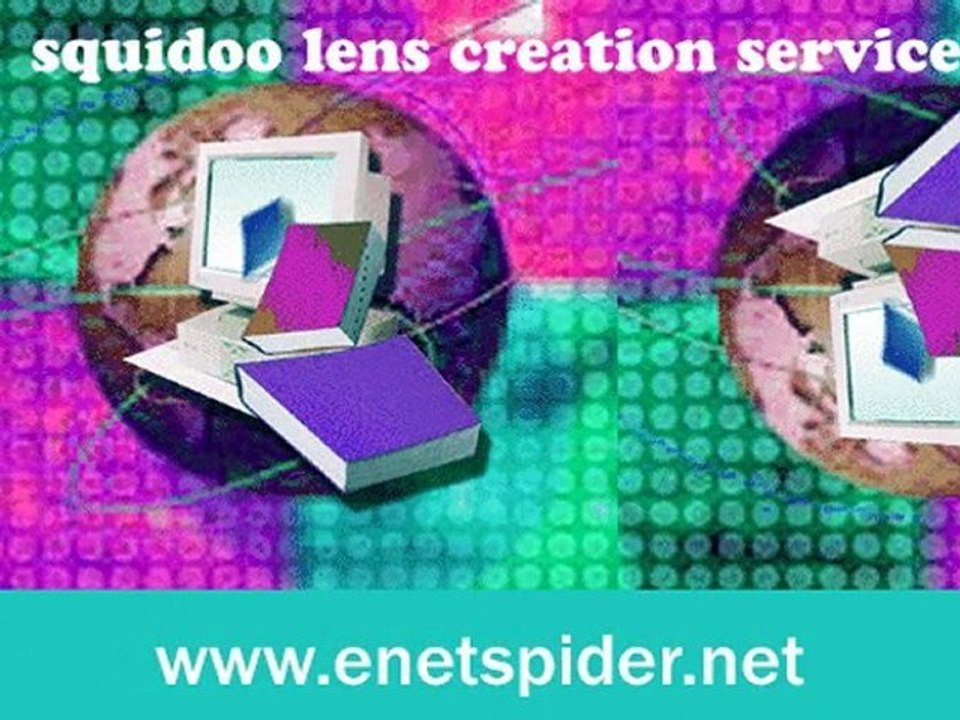 Squidoo lens creation service