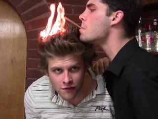 Cheveux en feu pour Kévin