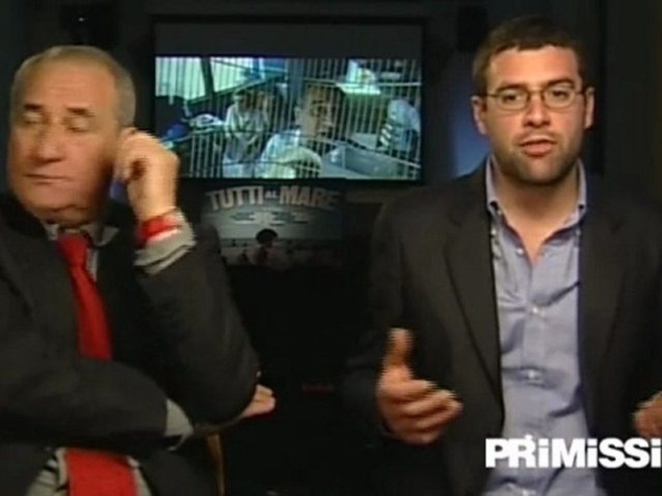 Intervista a Matteo e Vincenzo Cerami regista e sceneggiatore del film Tutti al mare