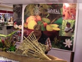 SIA 2012 : Kalani Teixeira, ministre polynésien de l'agriculture