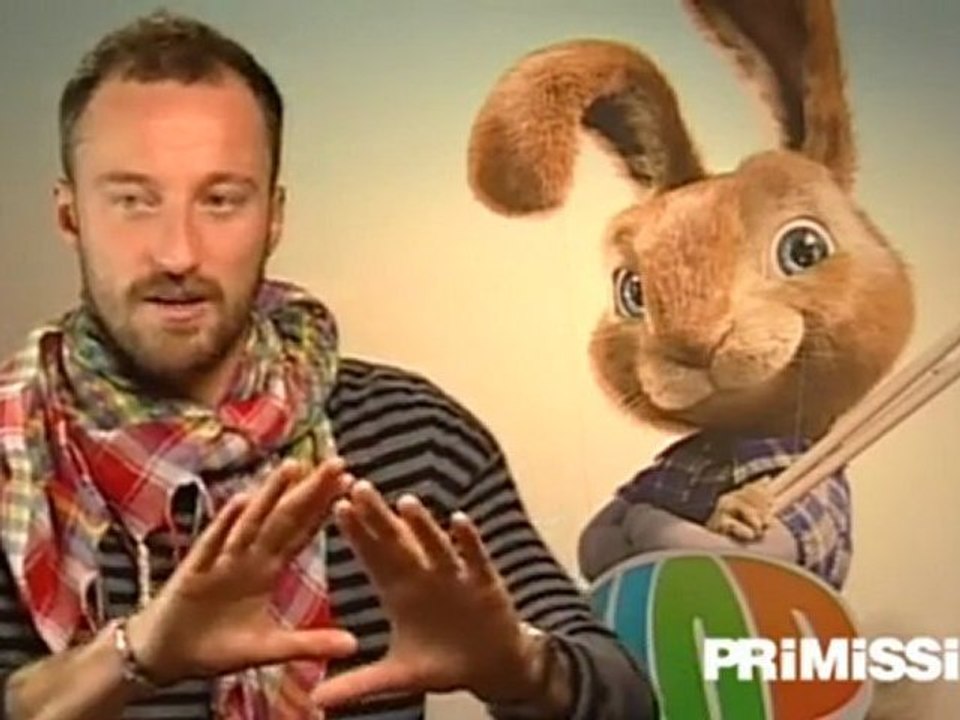 Intervista a Francesco Facchinetti doppiatore di C.P. il coniglietto del film Hop