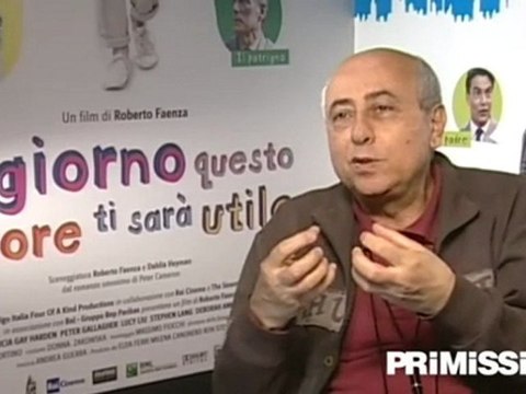 Intervista a Roberto Faenza regista di Un giorno questo dolore ti sarà utile - Primissima.it