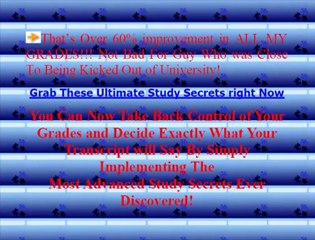 Ultimate Study Secrets | Do You Want Top Results in ANY EXAM? To Predict Your Future Test Marks? | Study Guide