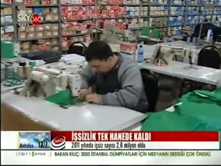 İşsizlik Tek Hanede Kaldı