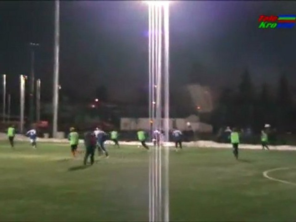 Sparing: Karpaty Krosno - Partyzant Targowiska (29.02.2012, Krosno) - fragmenty II połowy
