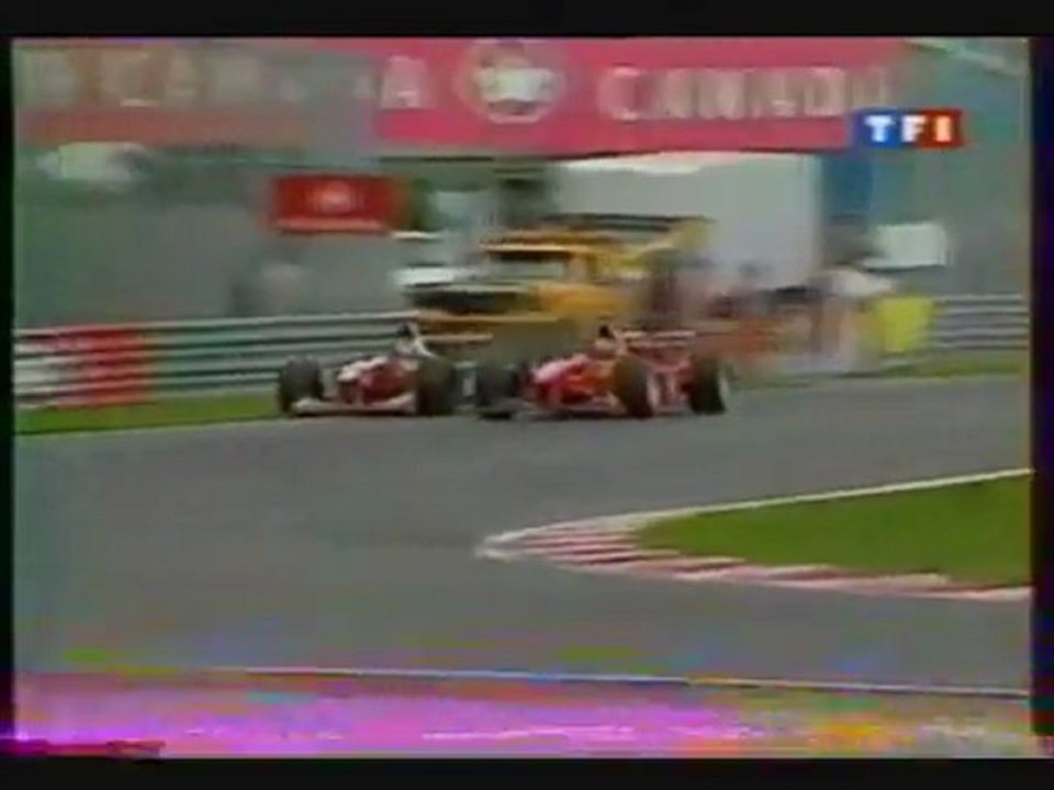 F1 1998 - Canada : Schumacher et Frentzen s'accrochent (en français)