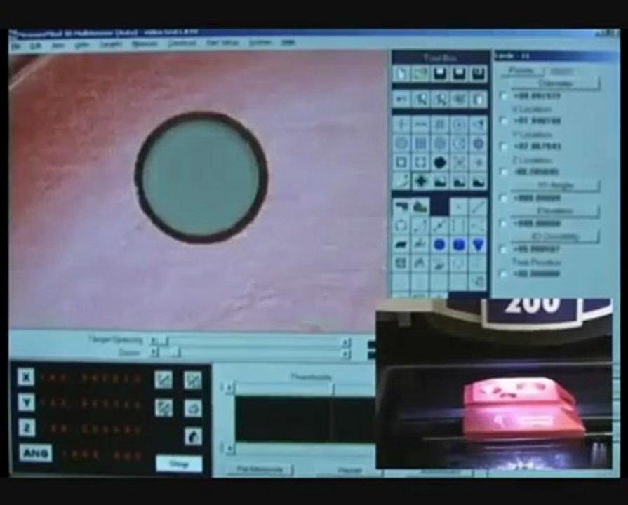 MultiSensor Manager Vision Module demo from OGP Smartscope Video