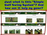 Golf Tips & Techniques : Simple Golf Swing Training Aids To Improve Your Golf Swing EASILY and QUICKLY