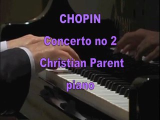 Chicago concert Christian Parent plays Chopin Concerto no 2