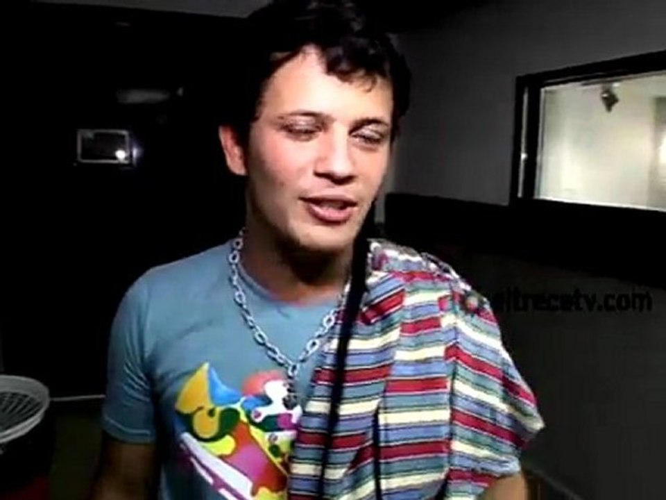 Backstage de Darío Lopilato, Christian Sancho y Emi Attias