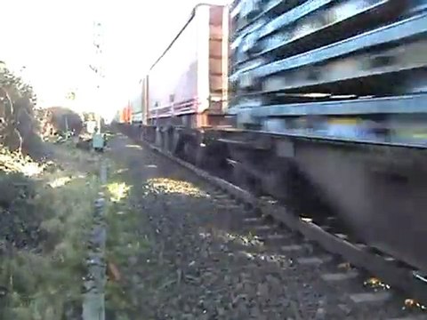 BR425 Köln-Bonn und BR185 mit Güterzug Bonn-Köln