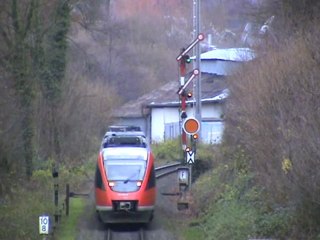 Talent BR 644 from Euskirchen to Bonn. Filmed in Heidgen