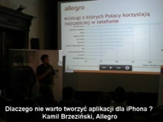 Allegro - dlaczego nie warto tworzyc aplikacji dla iPhone
