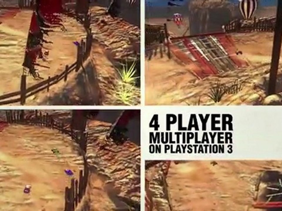 Trailer de Motorstorm RC sur  Ps Vita